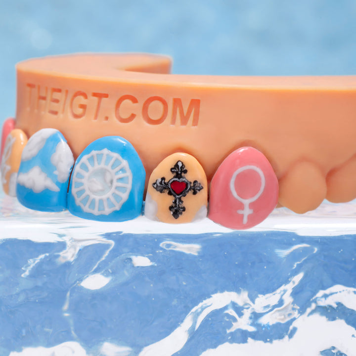 "Heavenly Muse" Sky & Symbol Grillz