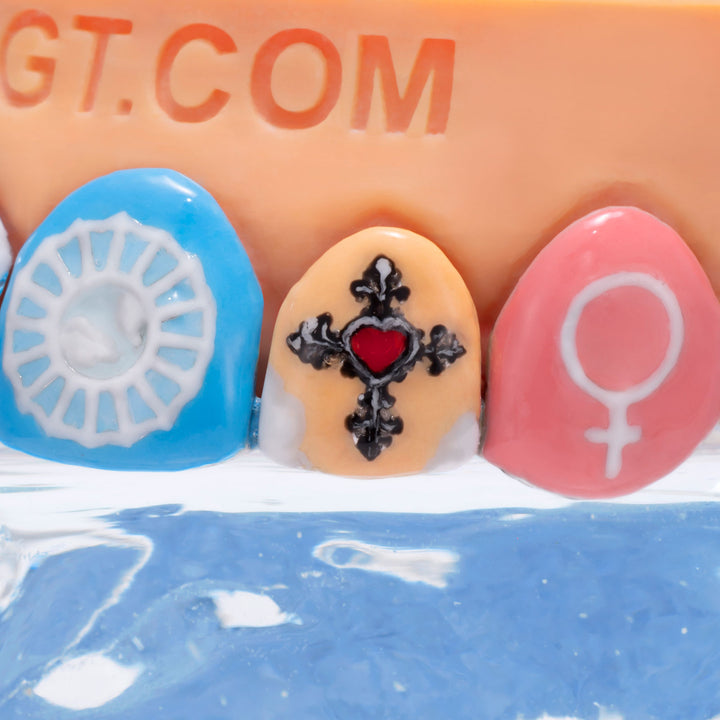 "Heavenly Muse" Sky & Symbol Grillz