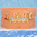"Iced Bunny" Heart Grillz