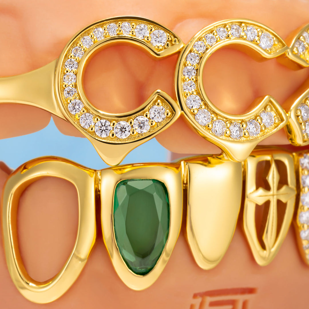 Iced Opal & Cross Custom Set