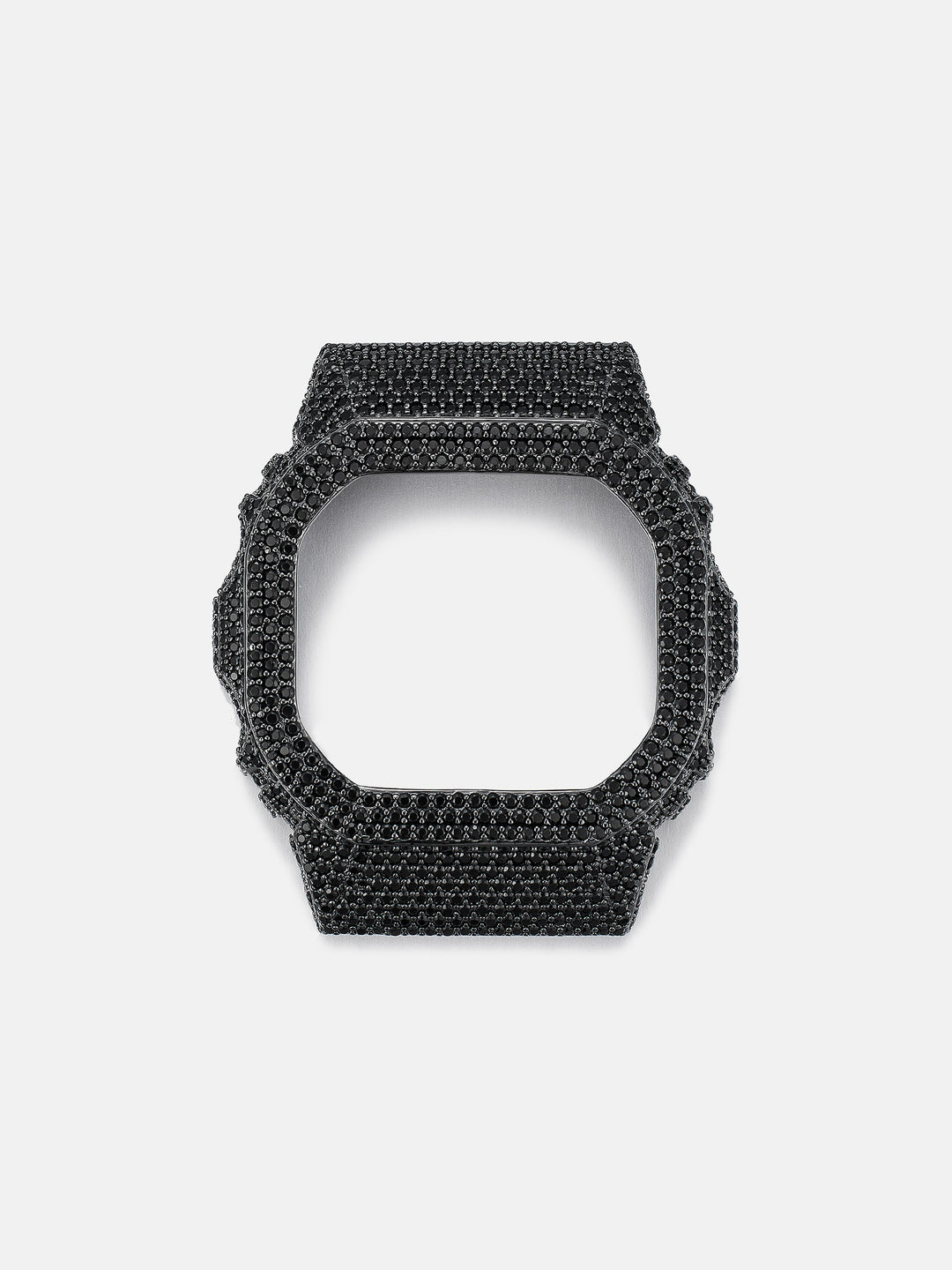 Iced Out Black Moissanite Bezel For DW-5600UBB Watch