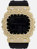 Iced Out Fang Claw Moissanite Bezel For GX-56UBB-1JF Watch