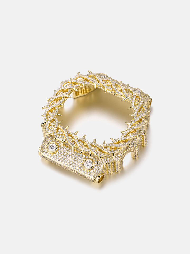 Iced Out Fang Claw Moissanite Bezel For GX-56UBB-1JF Watch