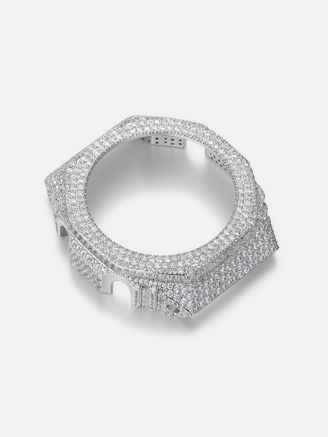 Iced Out Moissanite Bezel For GA-2100 Watch