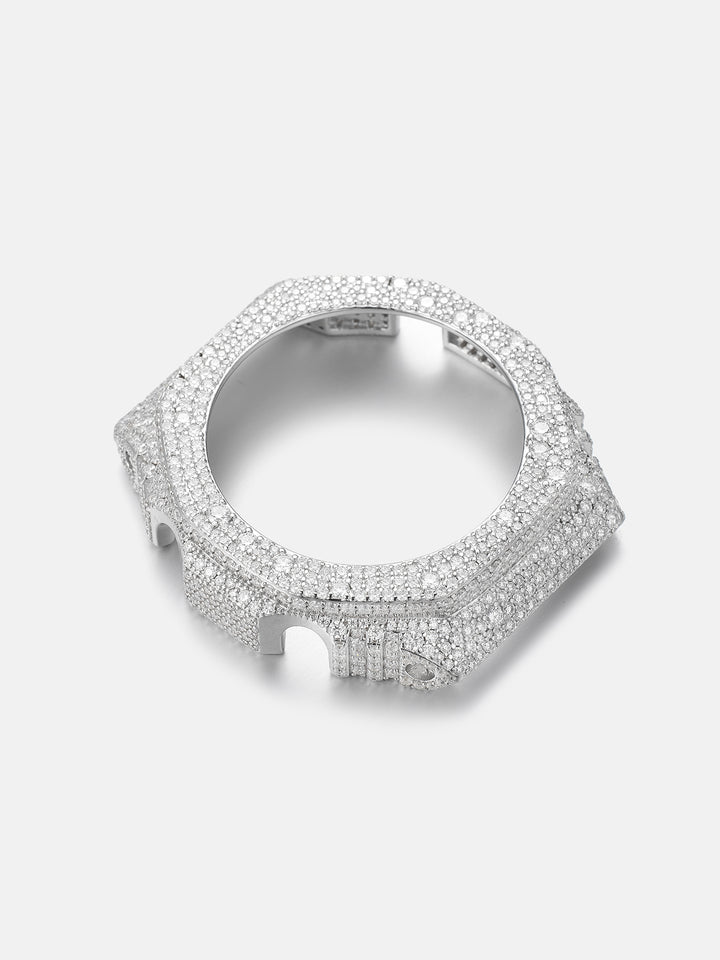 Iced Out Mosaic Setting Moissanite Bezel For GA-2100 Watch