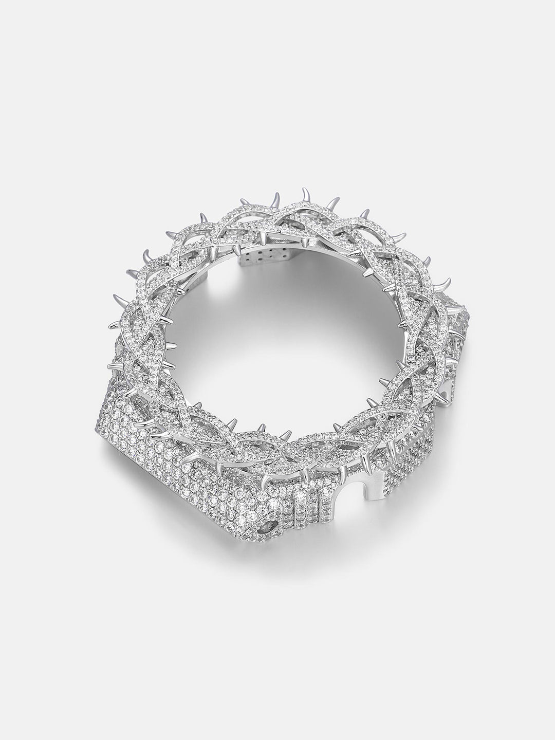 Iced Out Thorns Moissanite Bezel For GA-2100 Watch