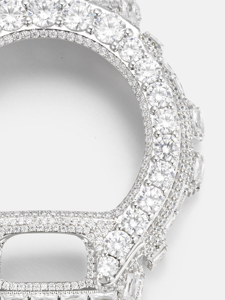 Iced Out Round & Baguette Moissanite Bezel For GM-6900G-9 Watch - ICEGIANT