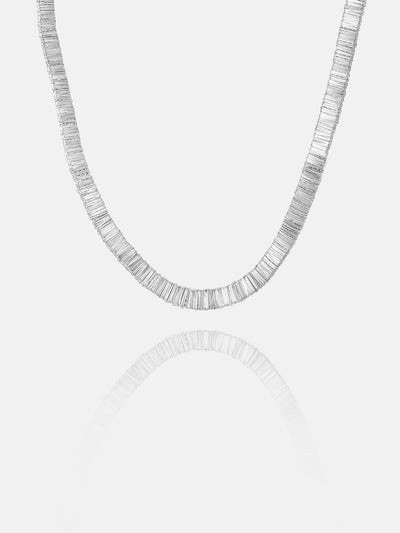 Italian Silver Wide Flat Snake Necklace Or Bracelet