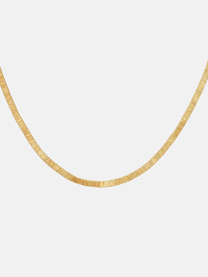 Italian Silver Wide Flat Snake Necklace Or Bracelet