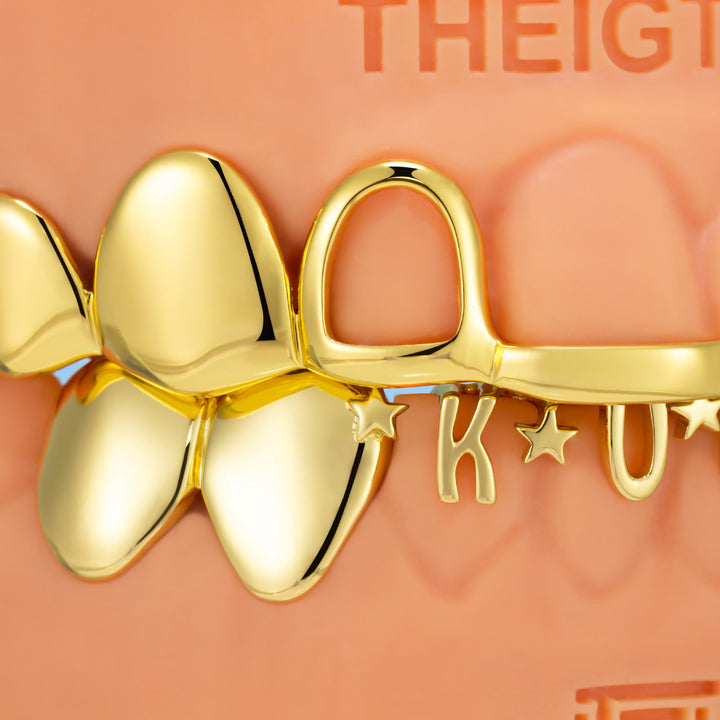 KUNT Star Gold Grillz