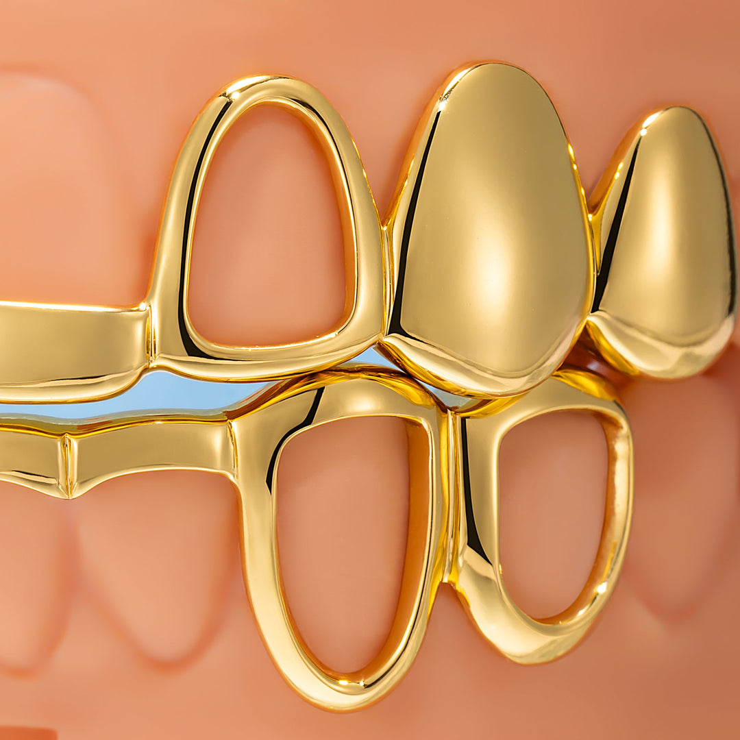 KUNT Star Gold Grillz