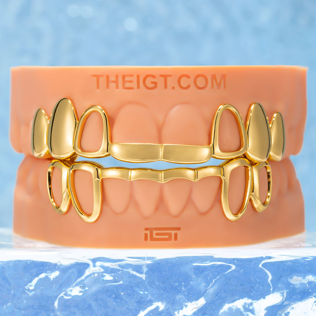 KUNT Star Gold Grillz