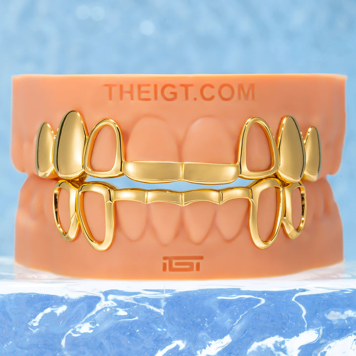 KUNT Star Gold Grillz