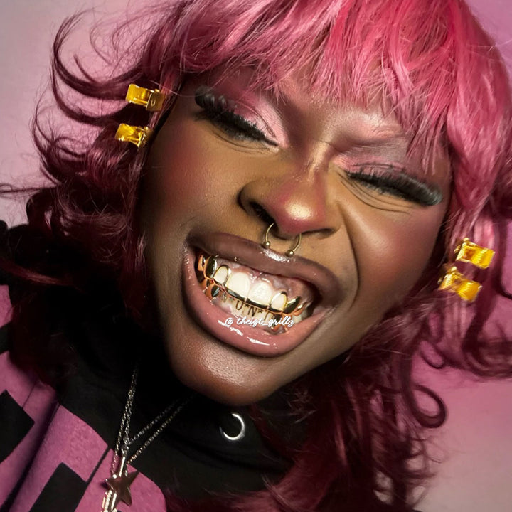 KUNT Star Gold Grillz