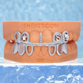 "Kitty Dream" Pink Shell & Letter S Set