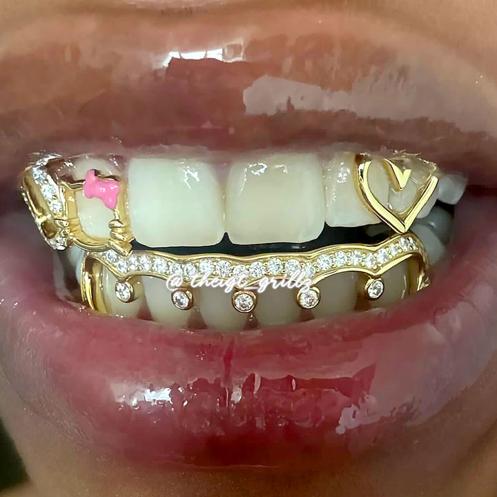 Kitty & Wave Style Grillz