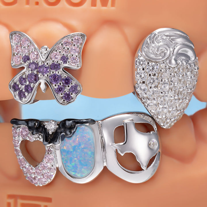 Lavender Celestial Scorpion Grillz