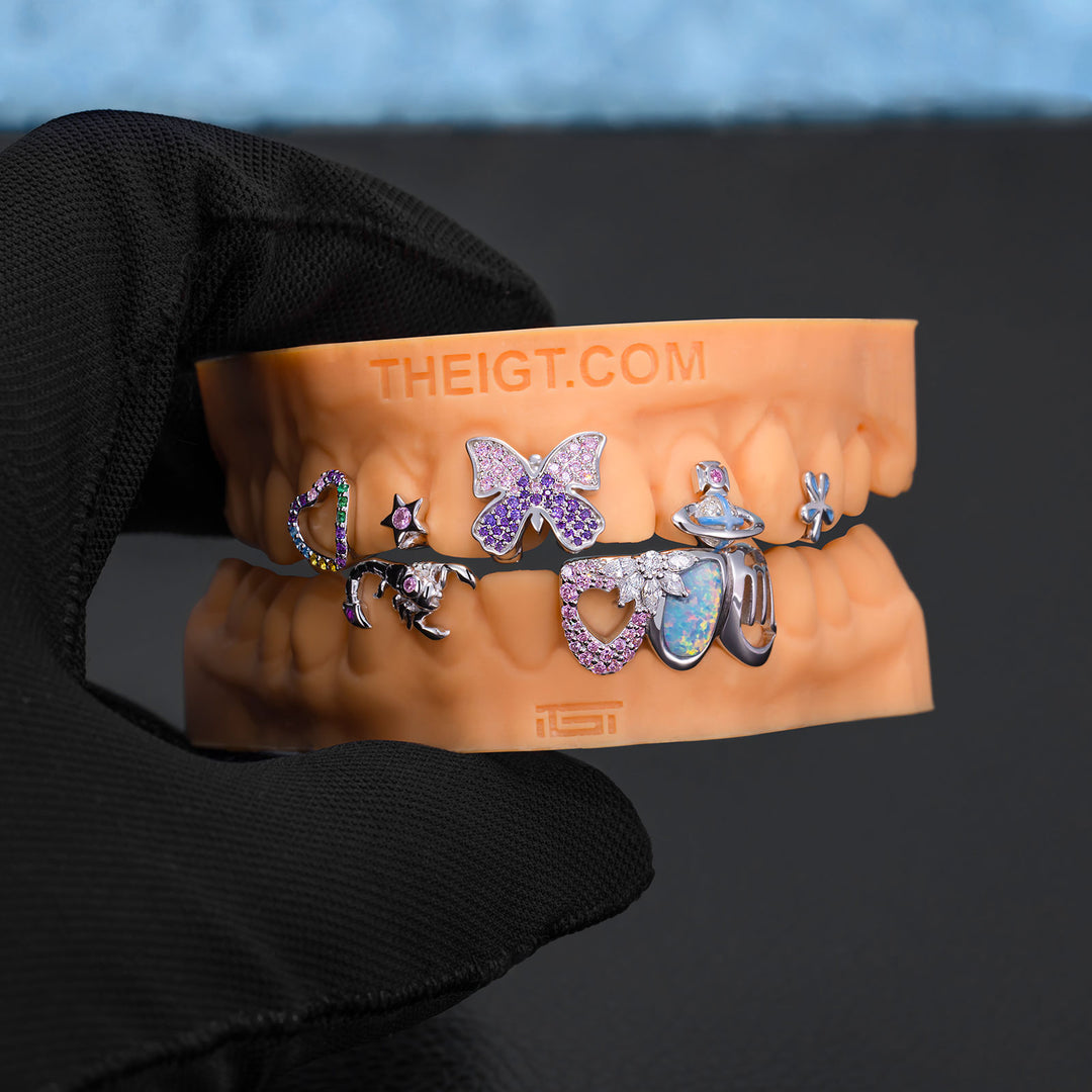 Lavender Celestial Scorpion Grillz