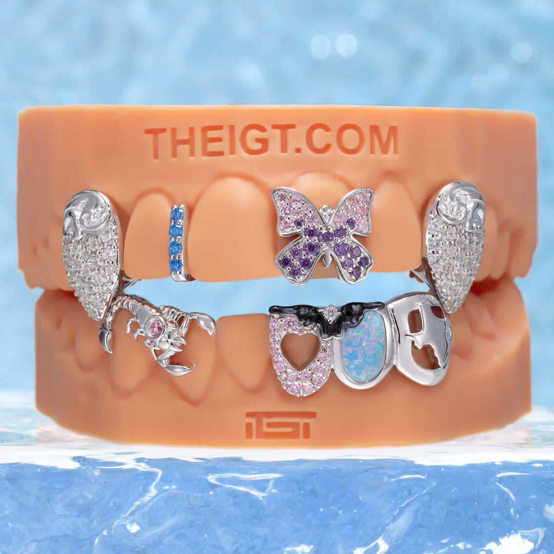 Lavender Celestial Scorpion Grillz