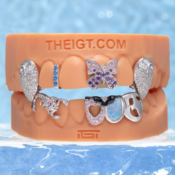 Lavender Celestial Scorpion Grillz