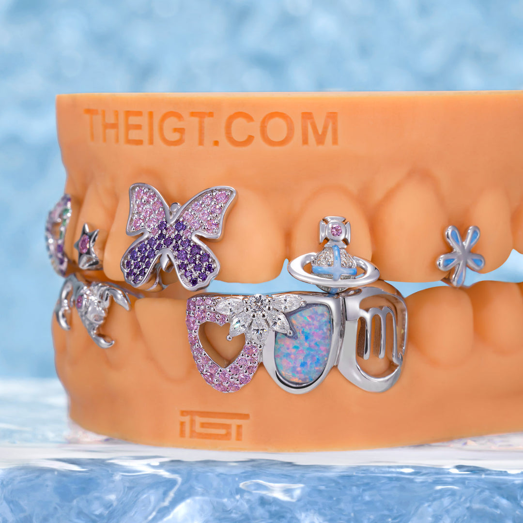 Lavender Celestial Scorpion Grillz