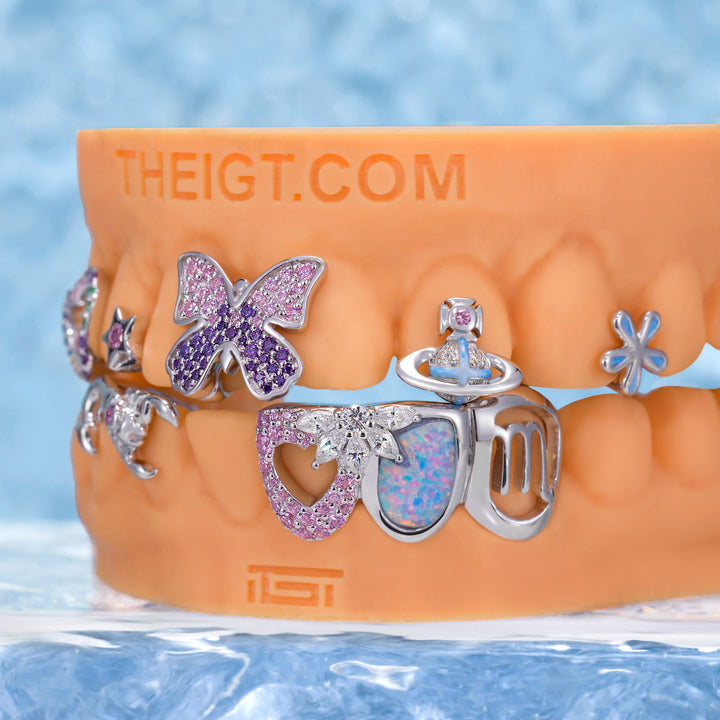 Lavender Celestial Scorpion Grillz