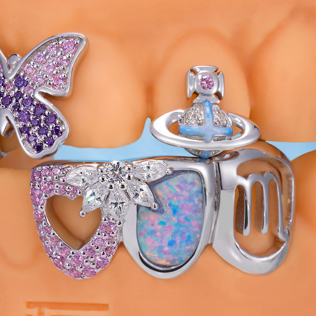 Lavender Celestial Scorpion Grillz
