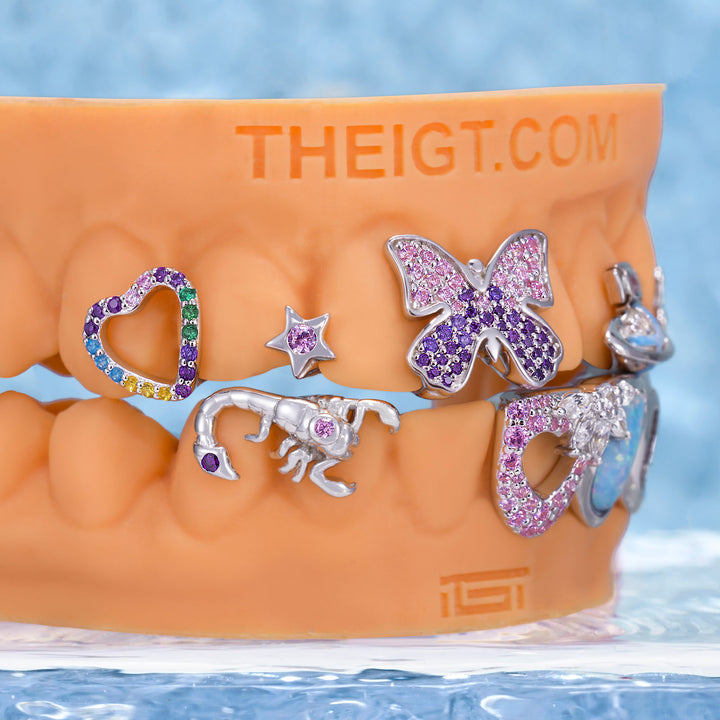 Lavender Celestial Scorpion Grillz