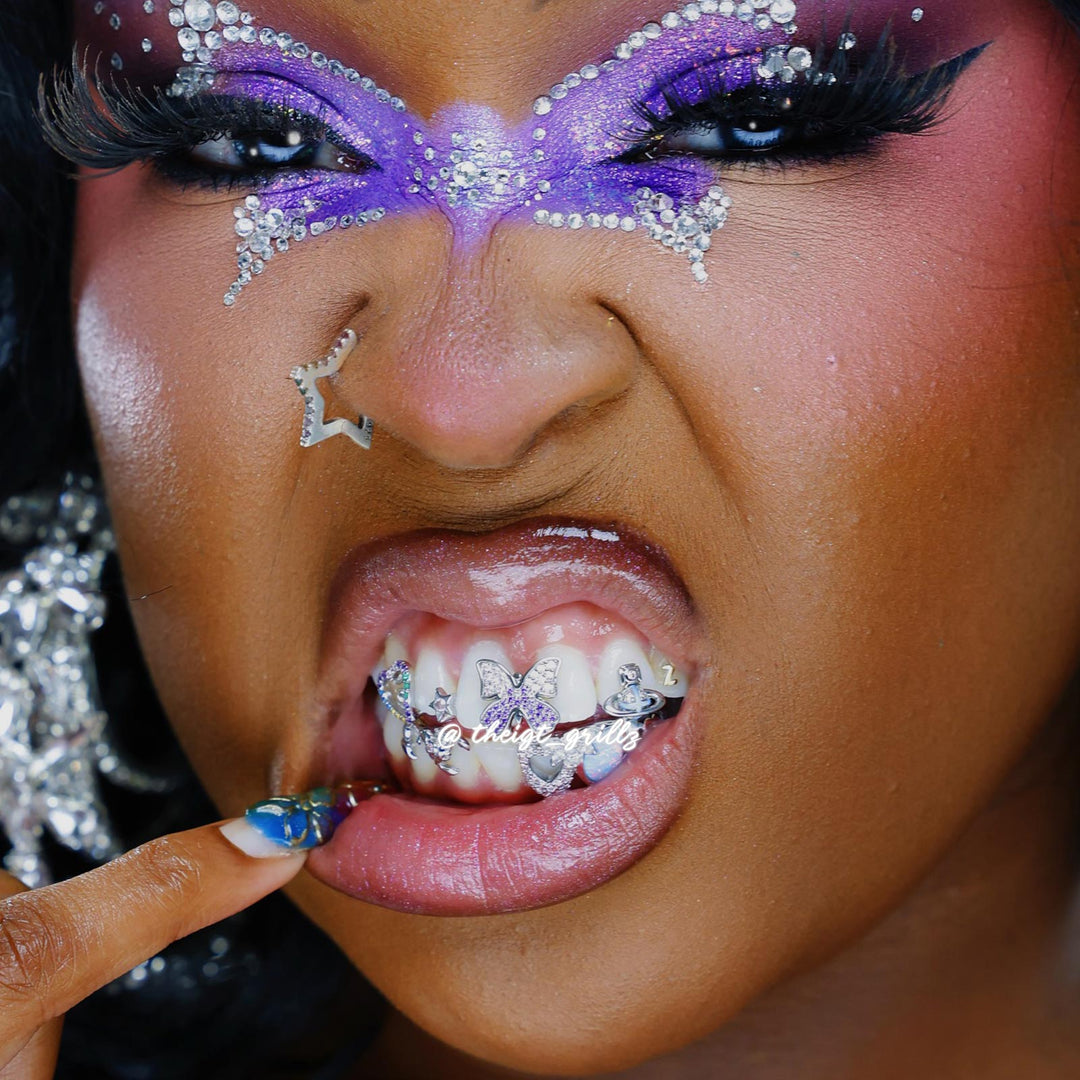 Lavender Celestial Scorpion Grillz