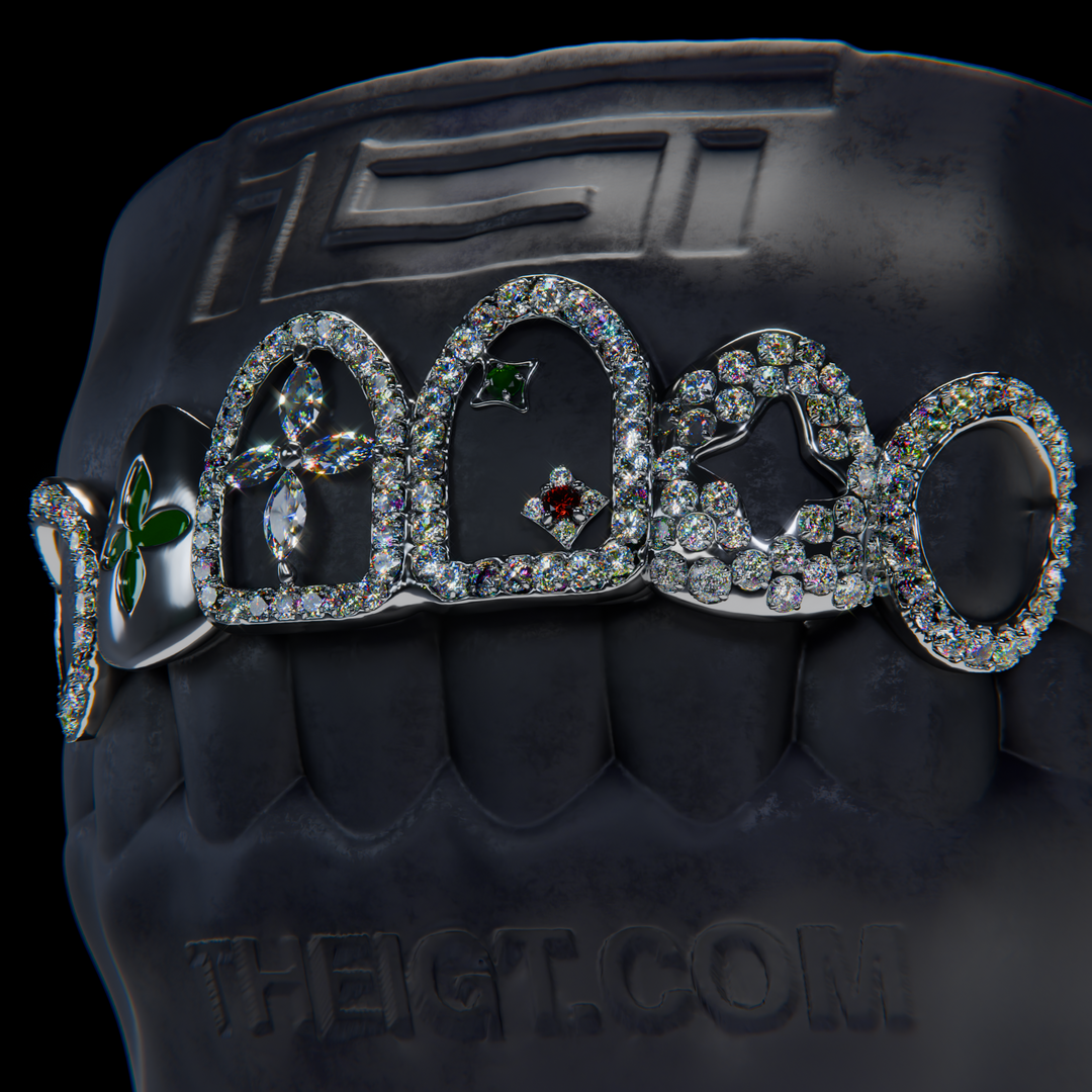 Limited Edition Clover Open Grillz ICEGIANT x Illusivepixels