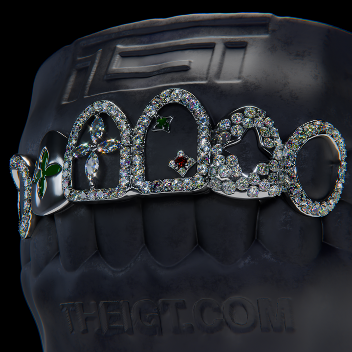 Limited Edition Clover Open Grillz ICEGIANT x Illusivepixels