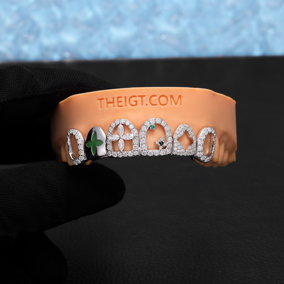 Limited Edition Clover Open Grillz ICEGIANT x Illusivepixels