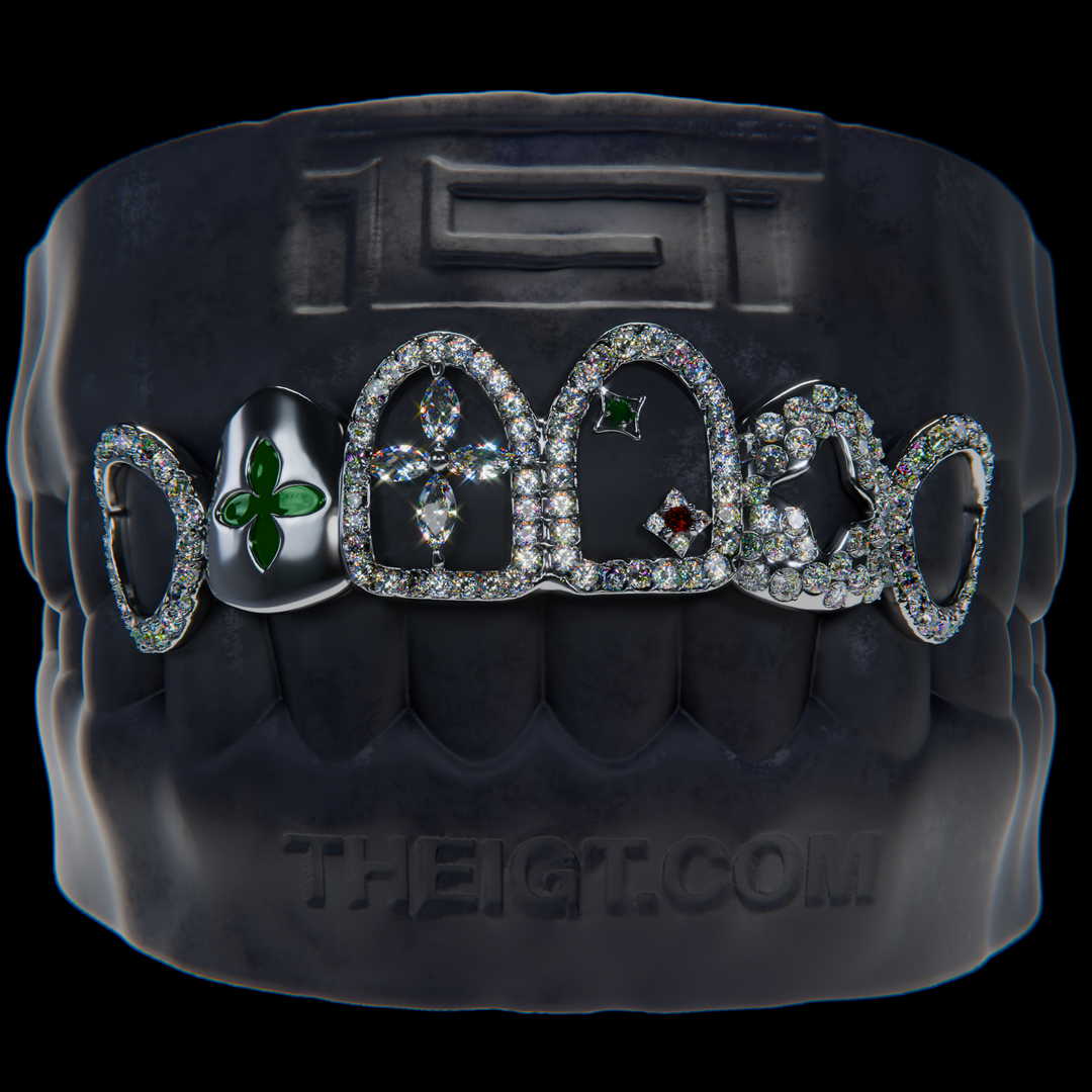 Limited Edition Clover Open Grillz ICEGIANT x Illusivepixels