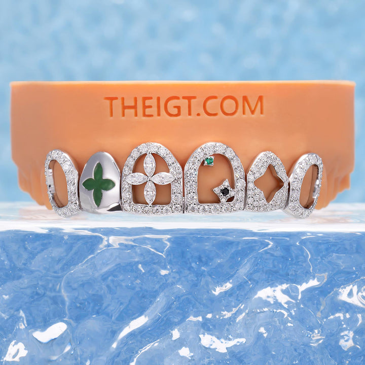 Limited Edition Clover Open Grillz ICEGIANT x Illusivepixels
