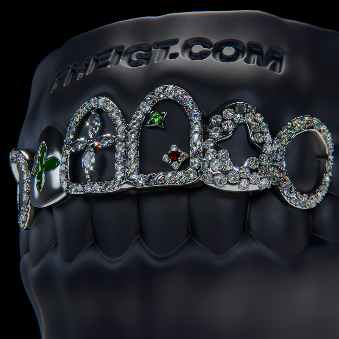 Limited Edition Clover Open Grillz ICEGIANT x Illusivepixels