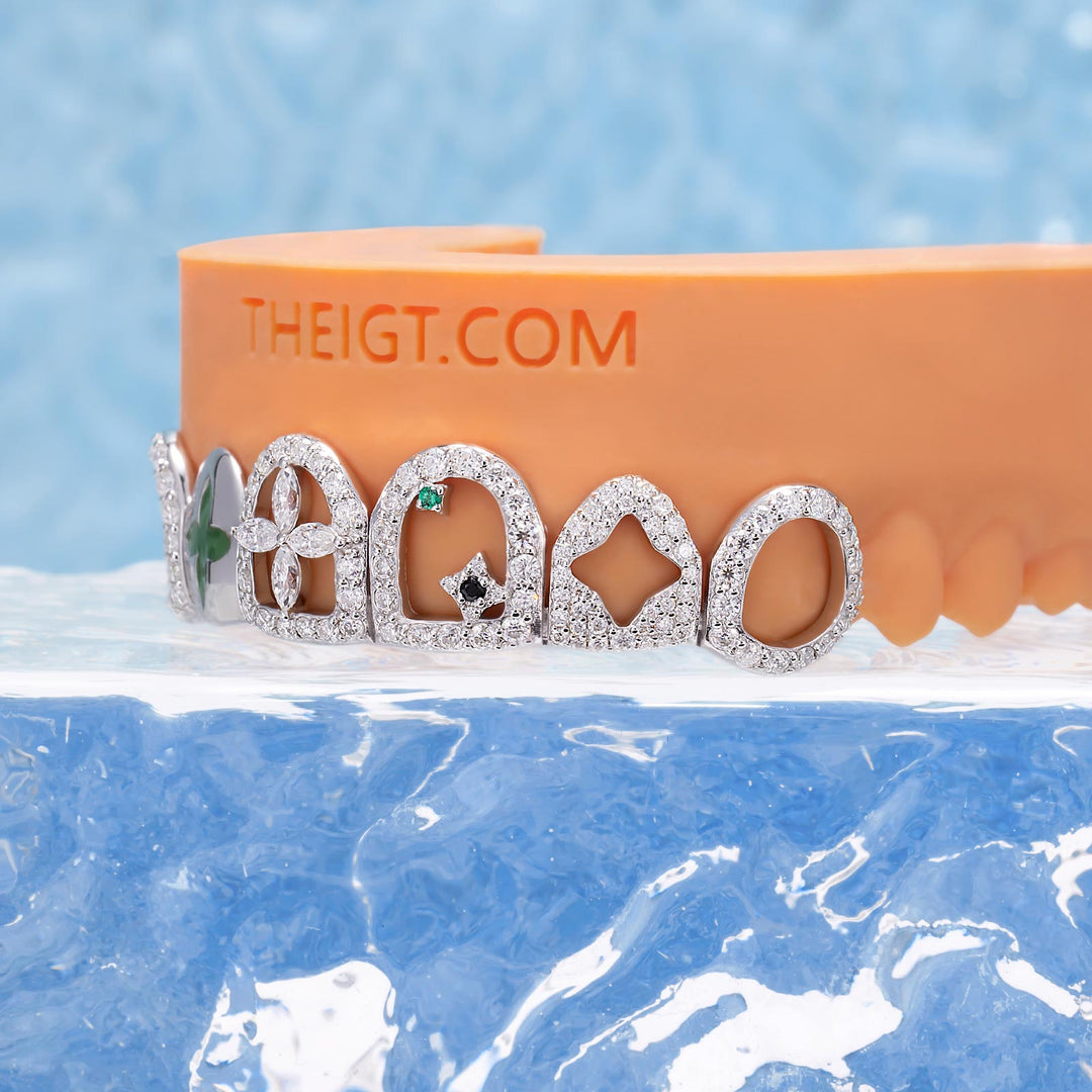 Limited Edition Clover Open Grillz ICEGIANT x Illusivepixels