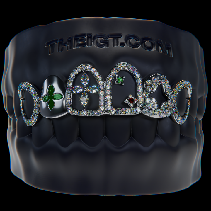 Limited Edition Clover Open Grillz ICEGIANT x Illusivepixels