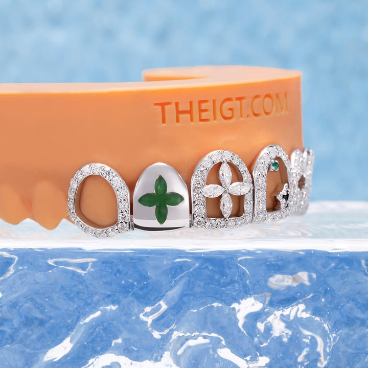 Limited Edition Clover Open Grillz ICEGIANT x Illusivepixels