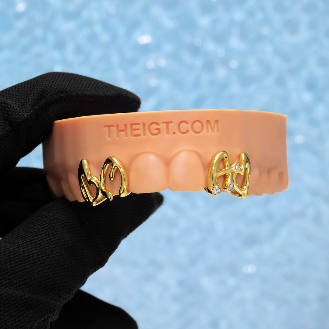 Liquid "Heart & Letter" Custom Set