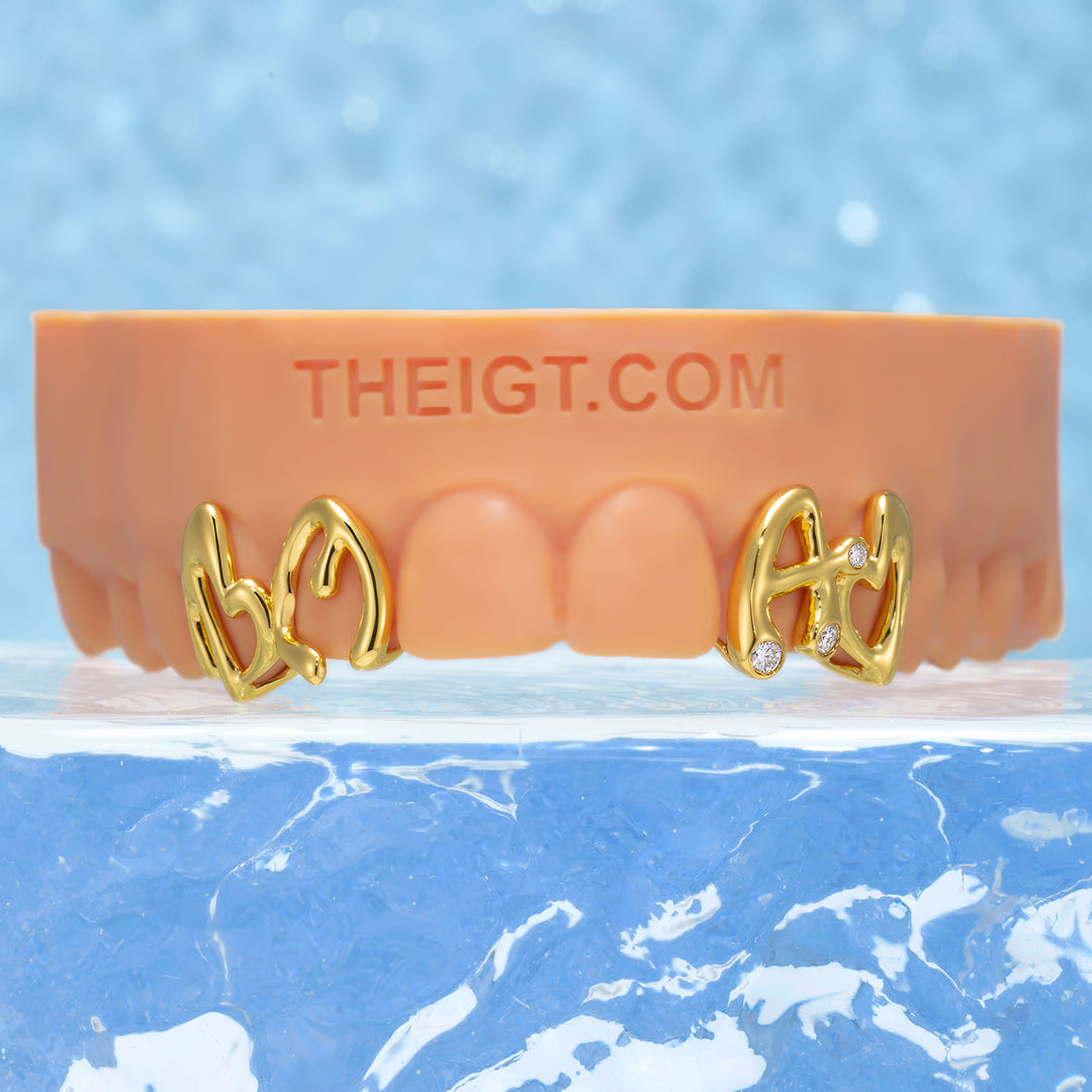 Liquid "Heart & Letter" Custom Set