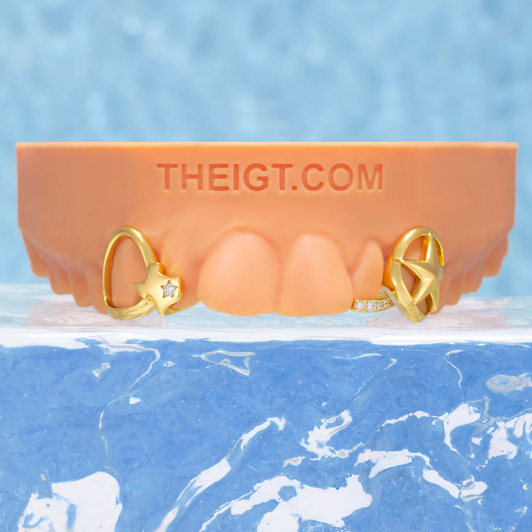 "Lone Star Ocean" Texas & Starfish Caps