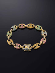 10mm G-Link Bracelet in Multi-color