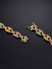 10mm G-Link Bracelet in Multi-color