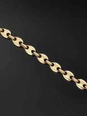 10mm G-Link Bracelet in Yellow Gold