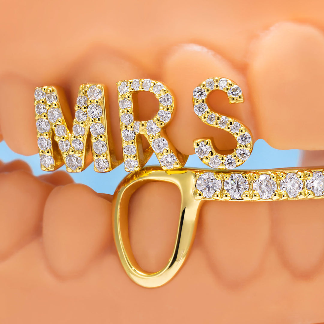 MR & MRS Open Face Grillz