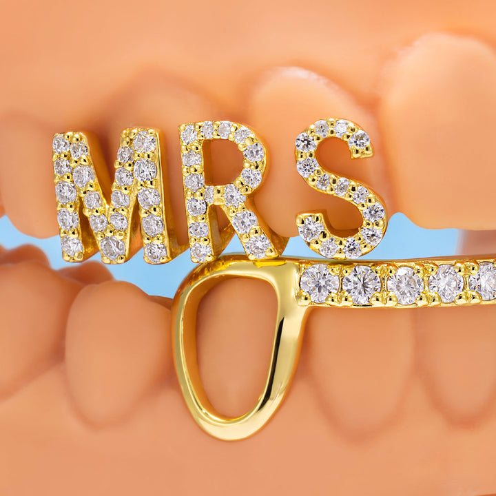 MR & MRS Open Face Grillz