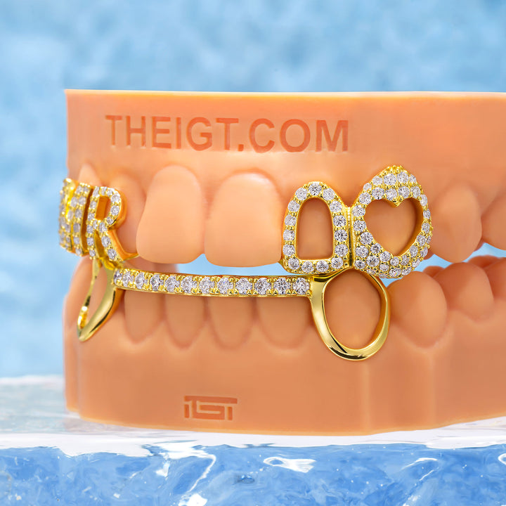 MR & MRS Open Face Grillz