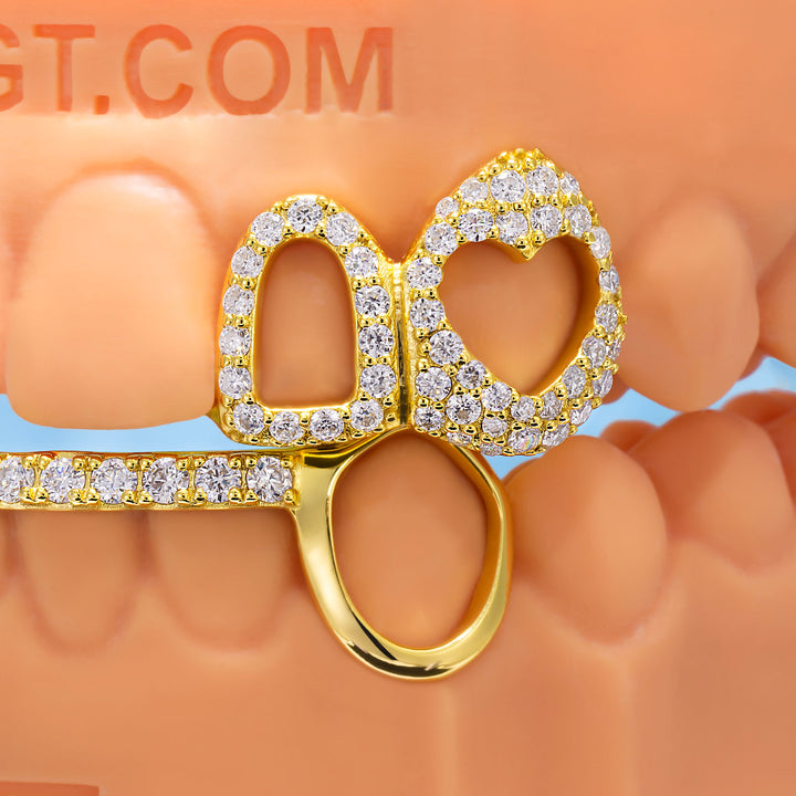 MR & MRS Open Face Grillz