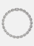 Made To Order 16mm Mariner Moissanite  Baguette Link Chain