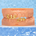 Matching Gold Letter Grillz 'Say Yess’